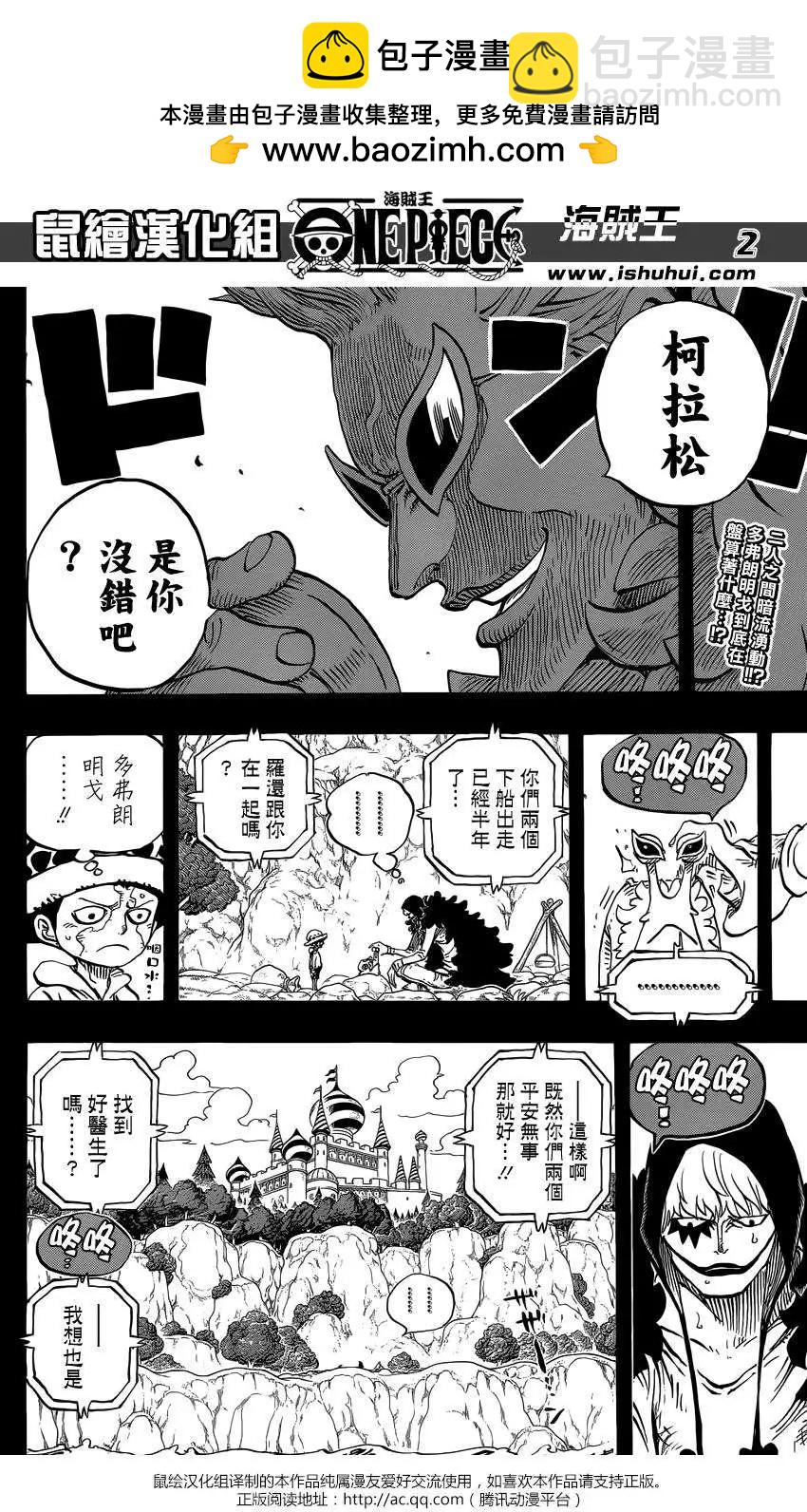🍖ONE PIECE航海王 第765回 命运之岛米尼翁 第2页