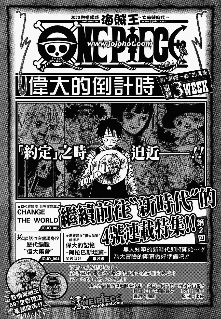 🍖ONE PIECE航海王 伟大的倒计时2 第1页