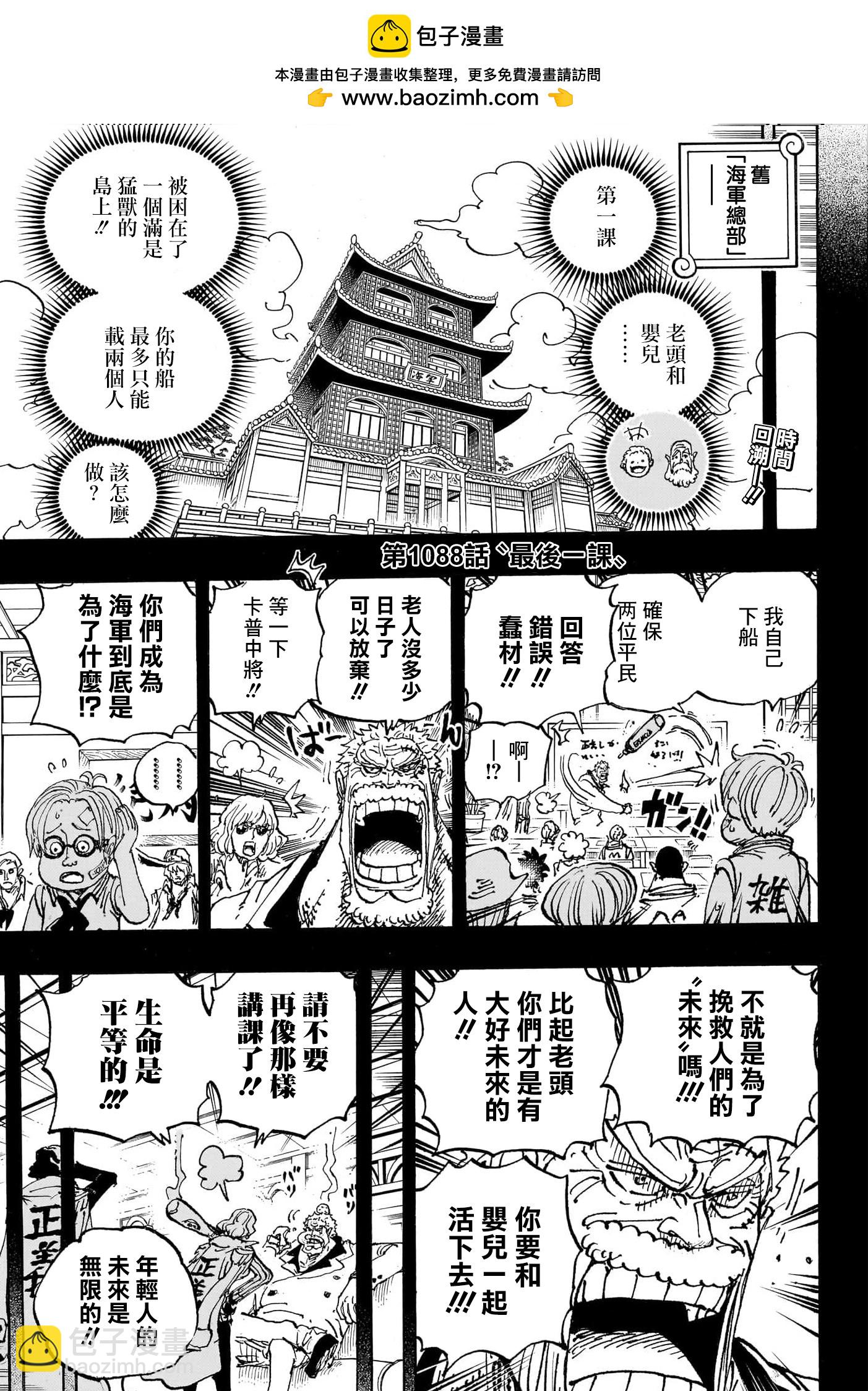 🍖ONE PIECE航海王 第1088话 第2页