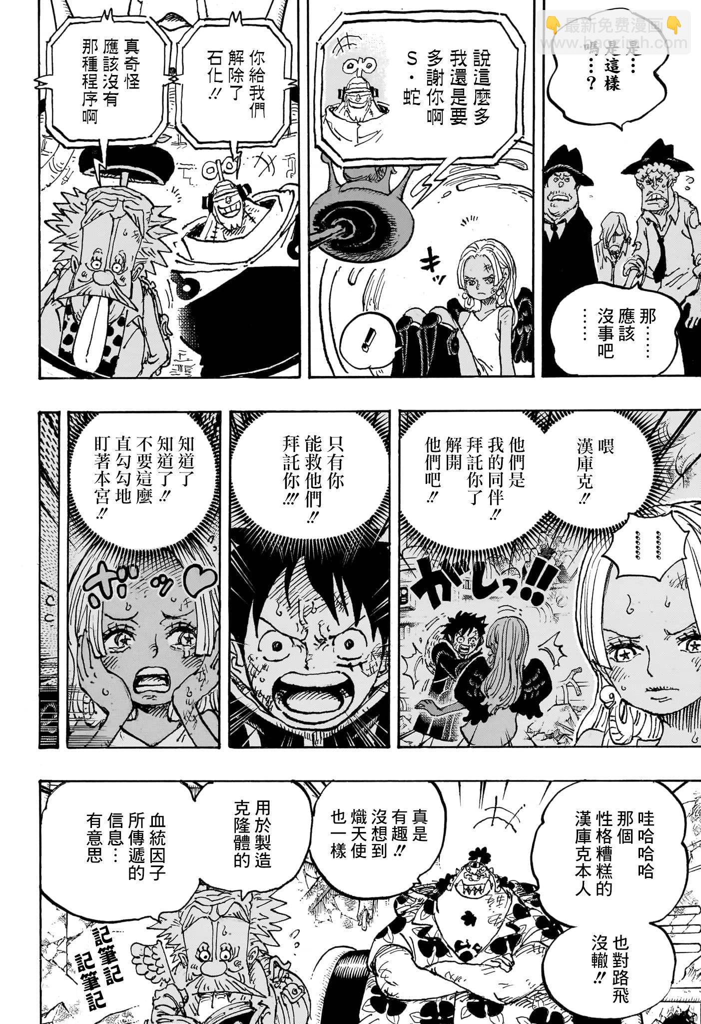 🍖ONE PIECE航海王 第1090话 第6页
