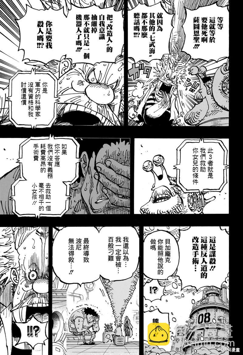 🍖ONE PIECE航海王 第1100话 第5页