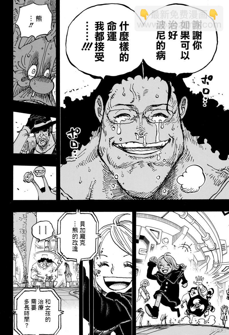 🍖ONE PIECE航海王 第1100话 第6页