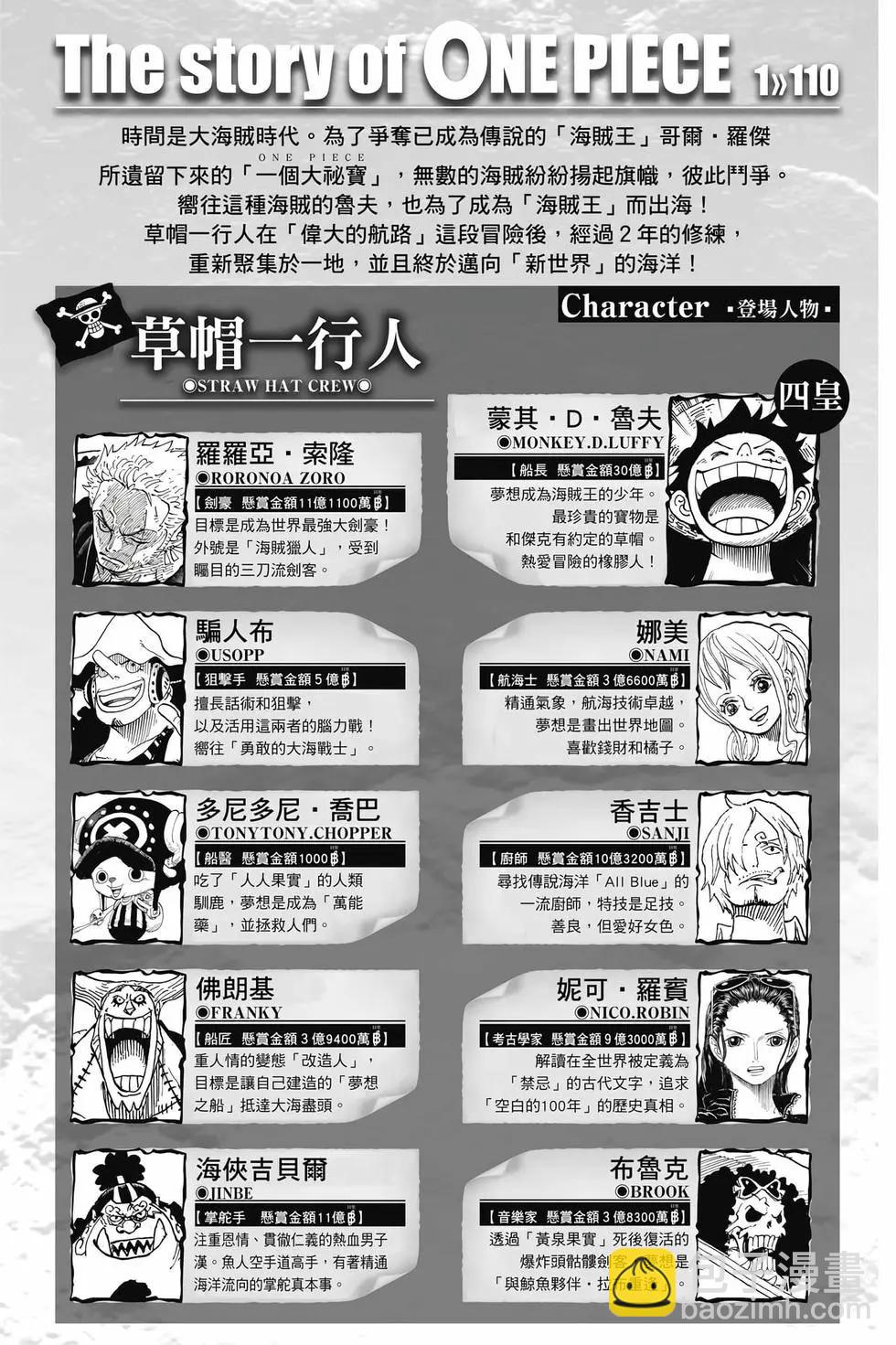 🍖ONE PIECE航海王 第110卷 第3页