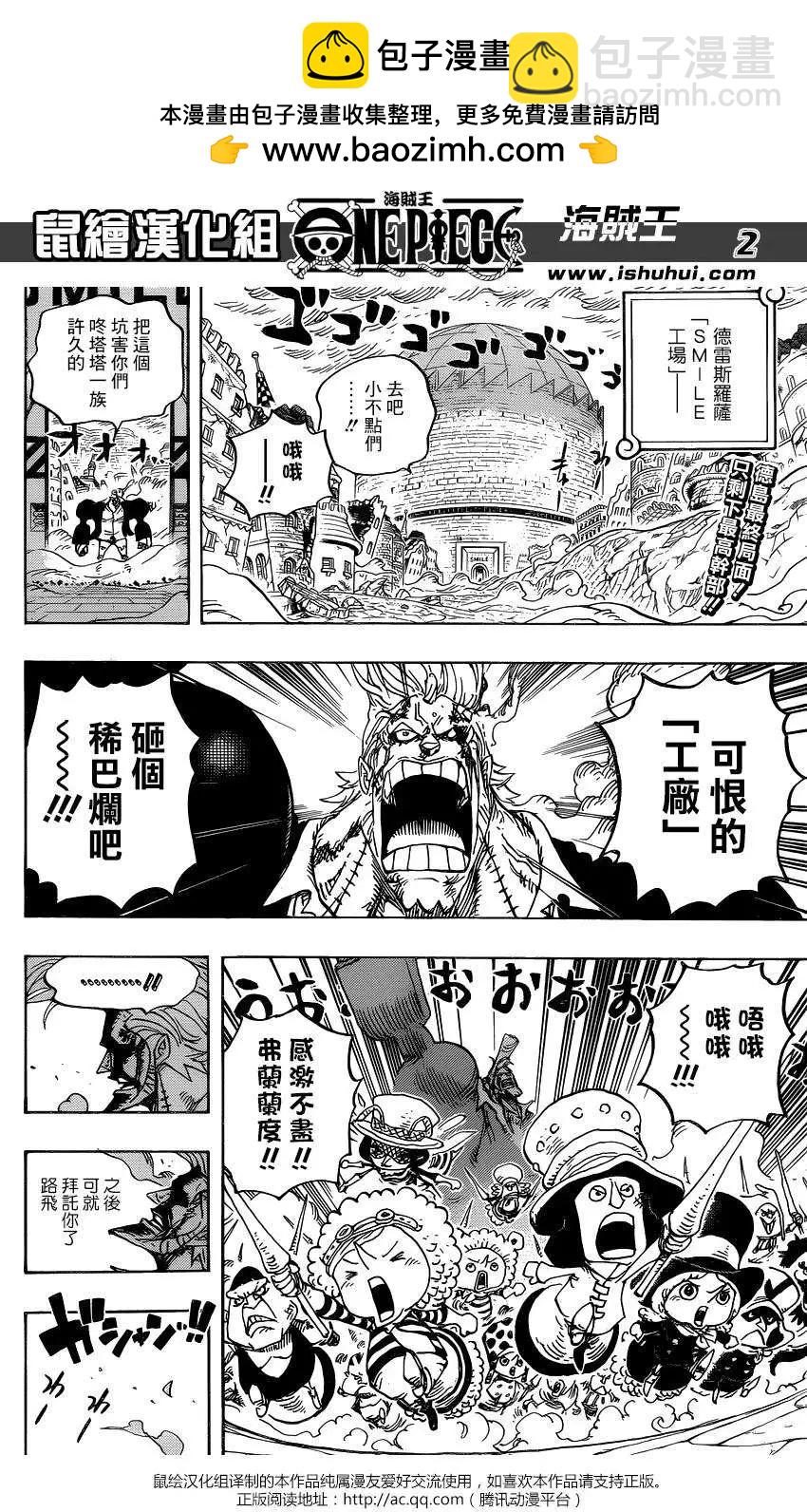 🍖ONE PIECE航海王 第776回 第2页