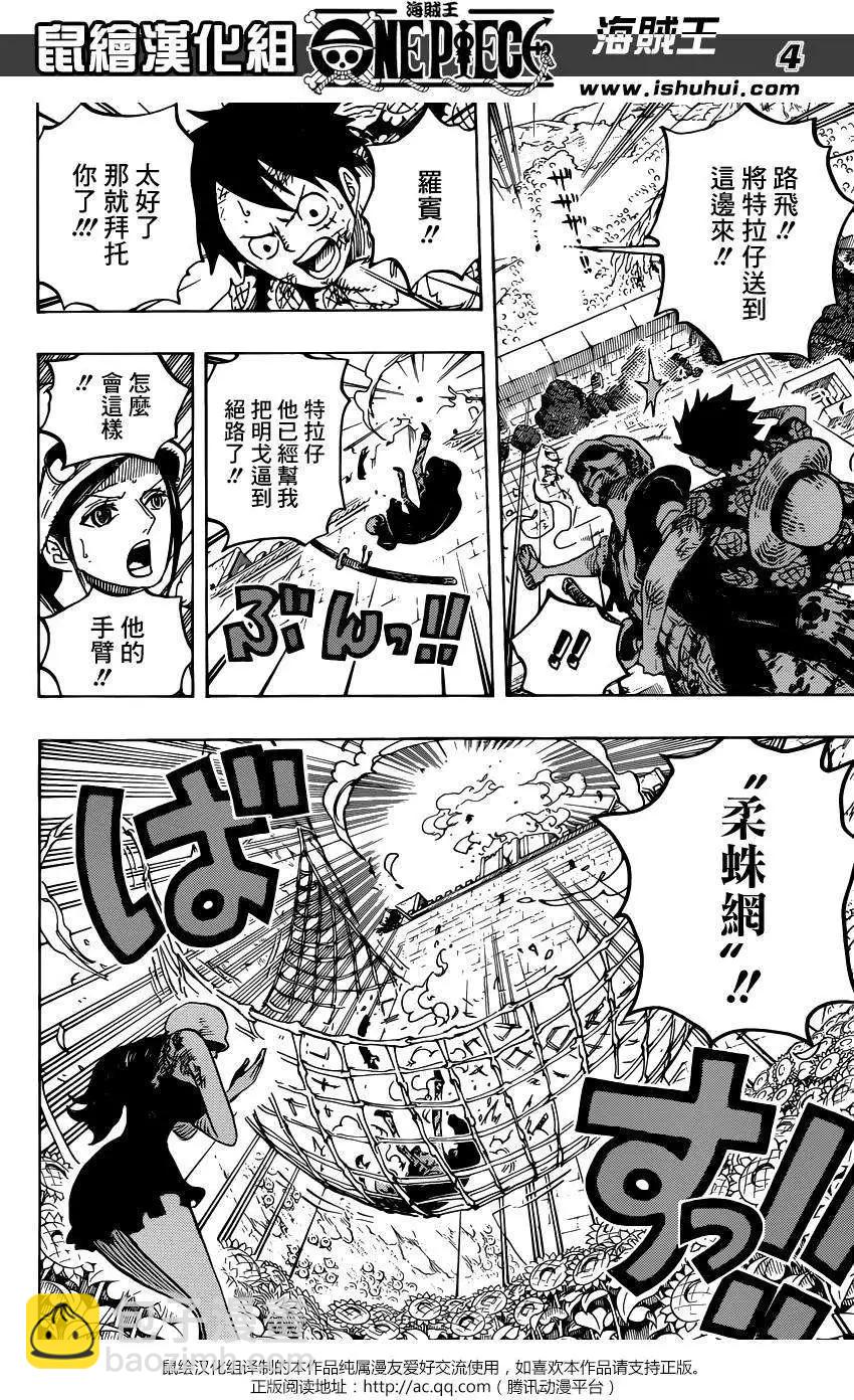🍖ONE PIECE航海王 第783回 第4页