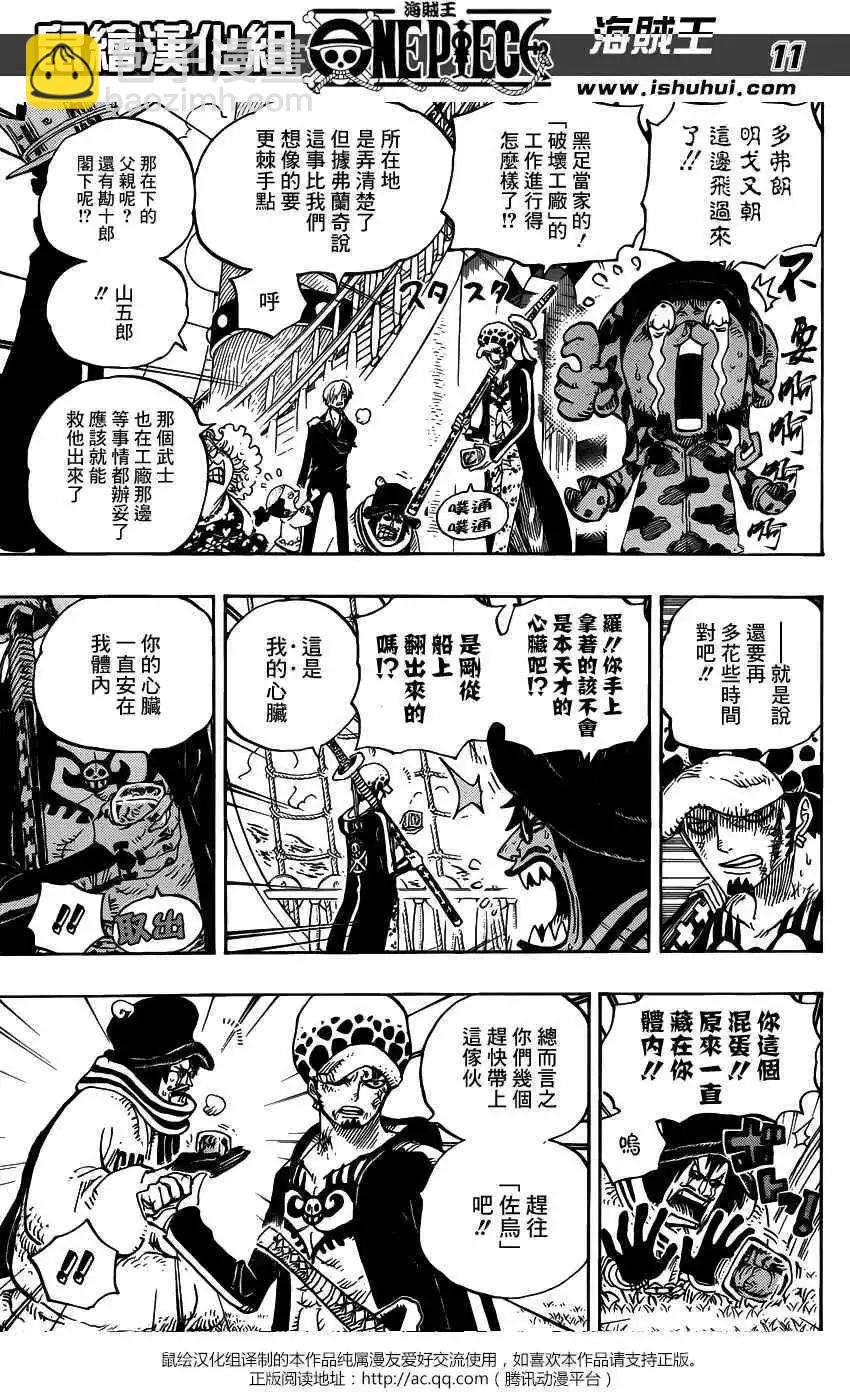 🍖ONE PIECE航海王 第724回 罗的计划 第10页