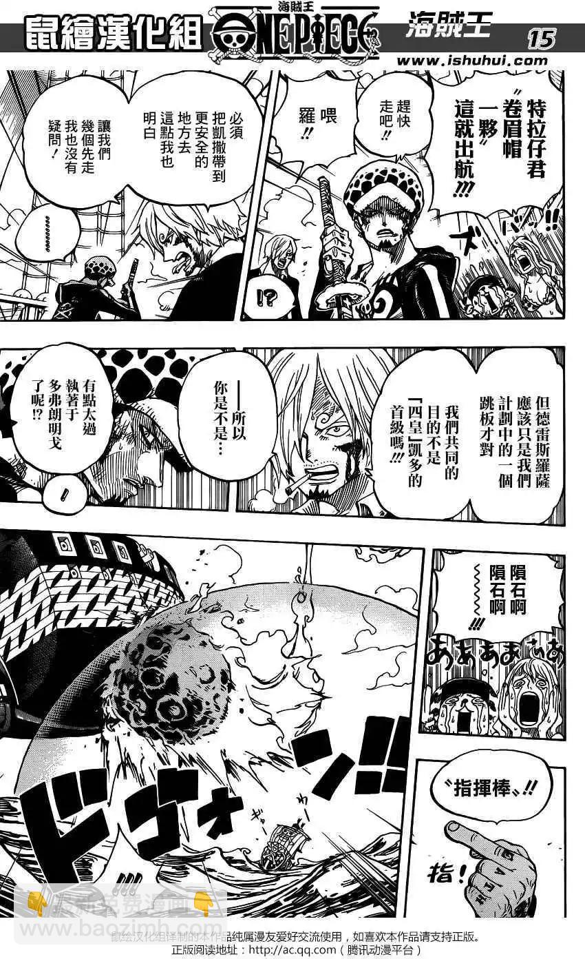 🍖ONE PIECE航海王 第724回 罗的计划 第14页