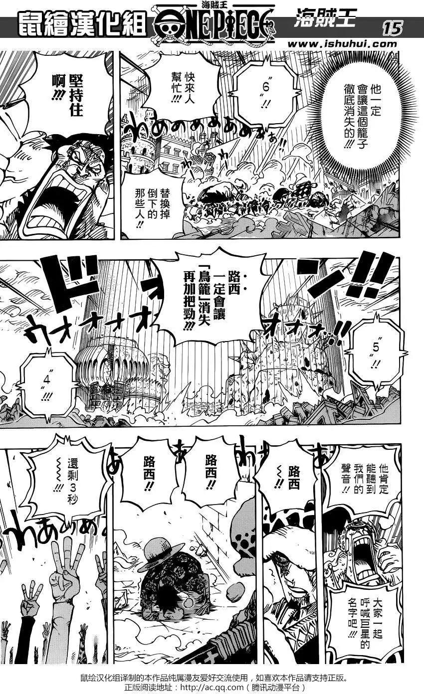🍖ONE PIECE航海王 第789回 第15页