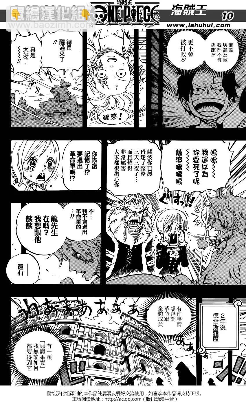 🍖ONE PIECE航海王 第794回 萨波的冒险 第10页