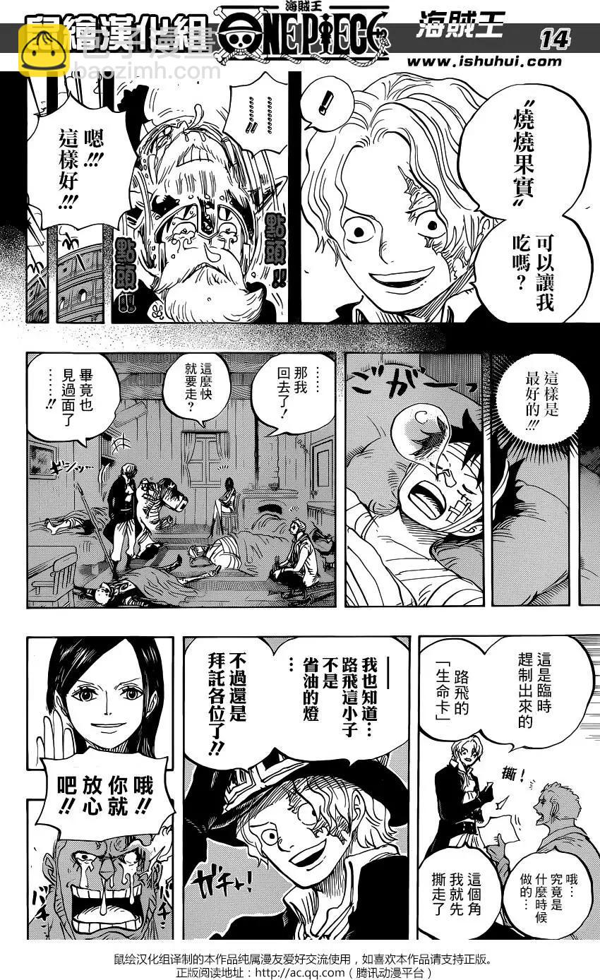 🍖ONE PIECE航海王 第794回 萨波的冒险 第14页