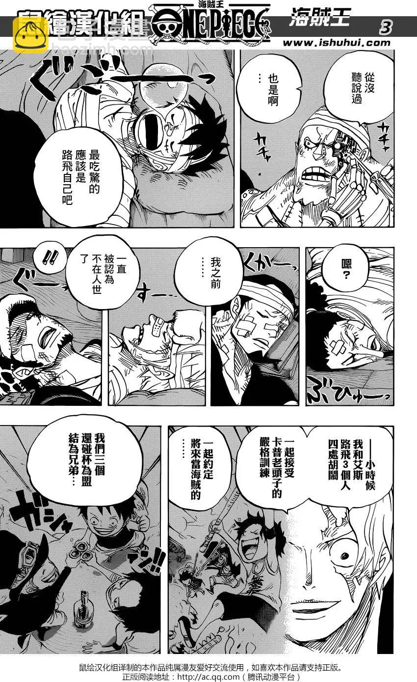 🍖ONE PIECE航海王 第794回 萨波的冒险 第3页
