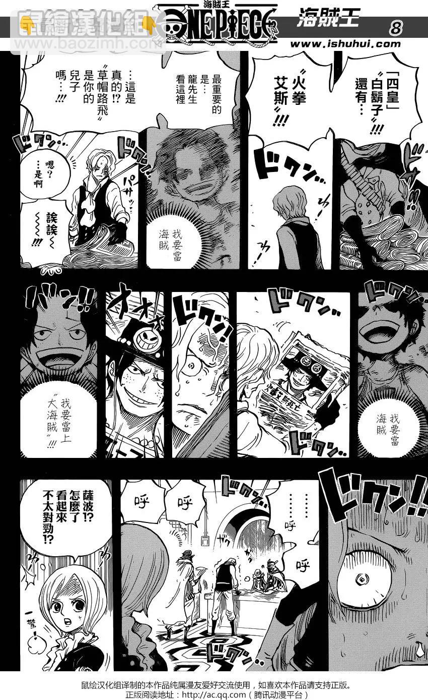 🍖ONE PIECE航海王 第794回 萨波的冒险 第8页