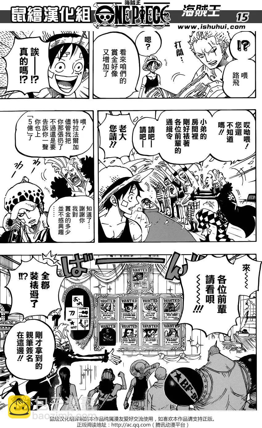 🍖ONE PIECE航海王 第801回 开幕宣言 第15页