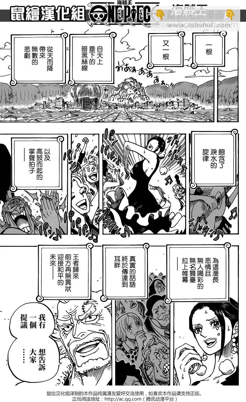 🍖ONE PIECE航海王 第801回 开幕宣言 第4页