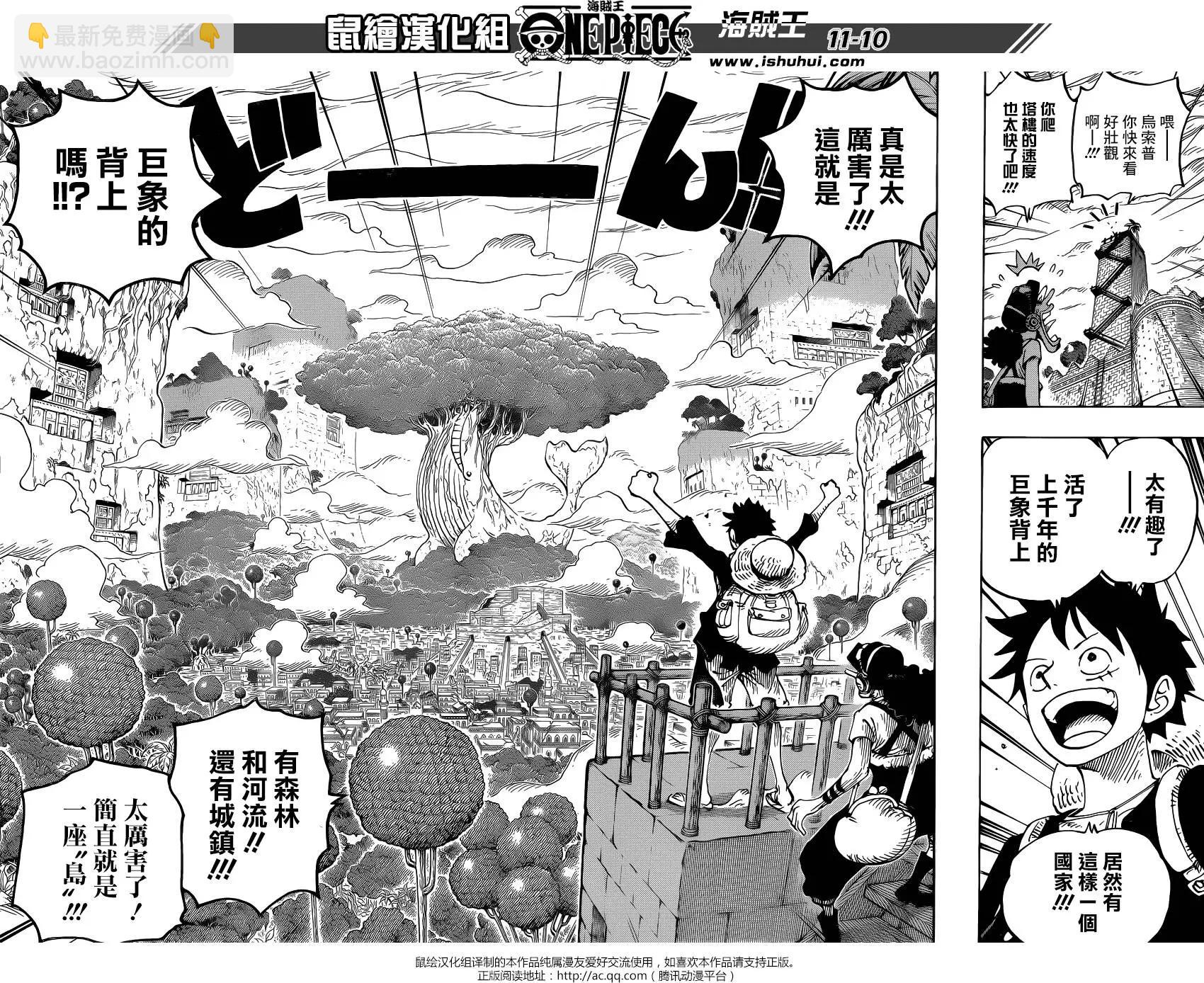🍖ONE PIECE航海王 第804回 象背之国的冒险 第11页