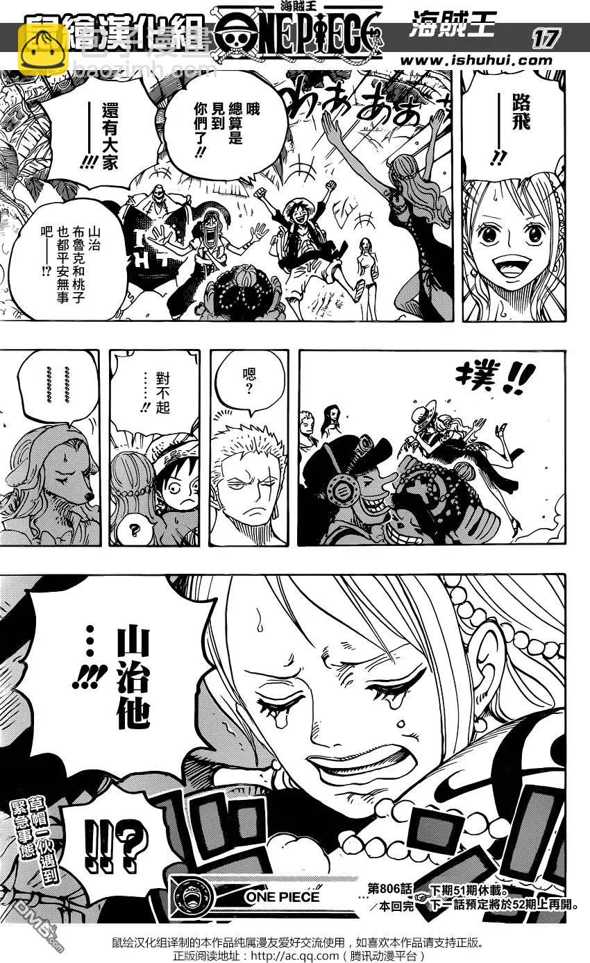 🍖ONE PIECE航海王 第806回 第16页