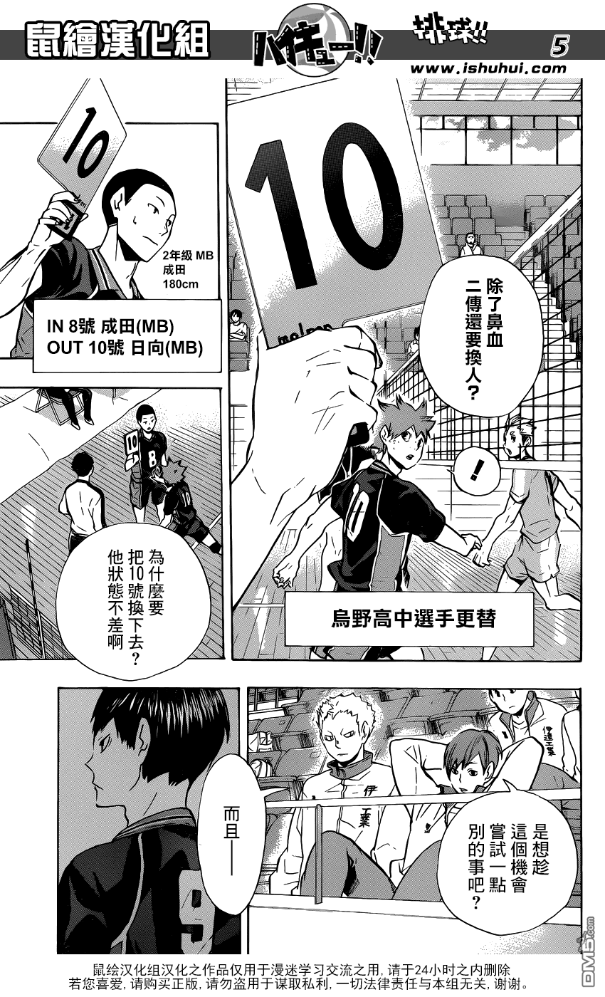 🍝排球 第111话 不成熟 第5页