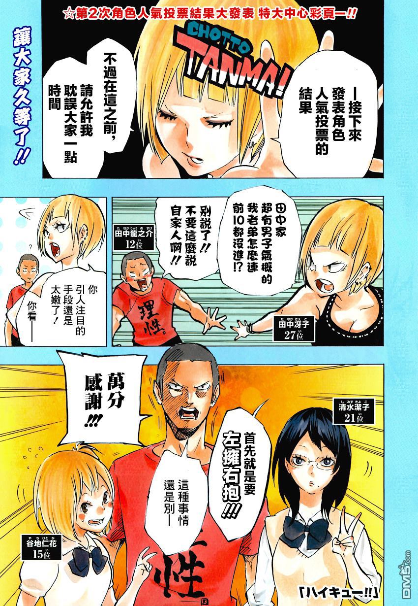 🍝排球 第123话 另一个憧憬的对象 第1页