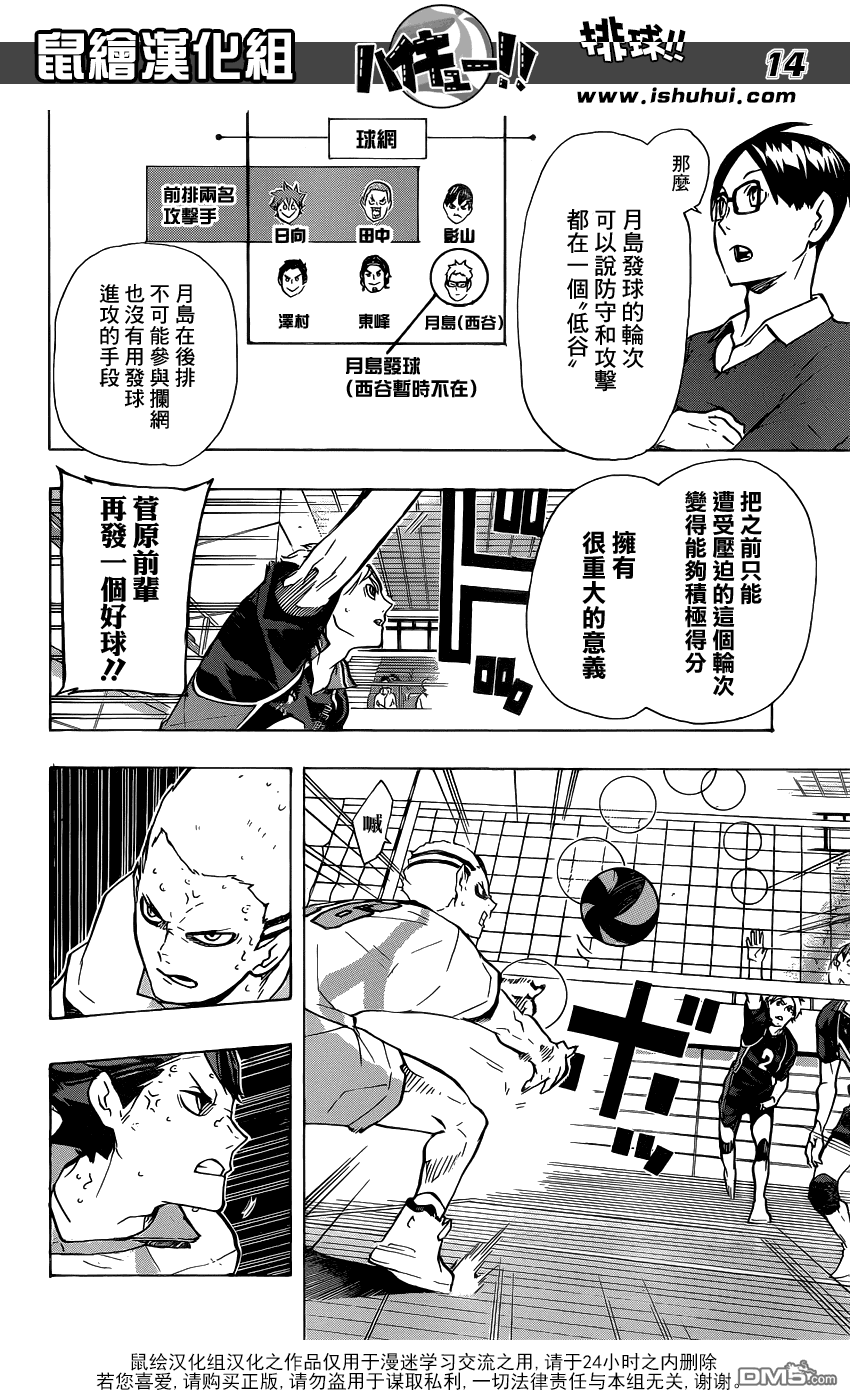 🍝排球 第134话 彼此彼此 第13页