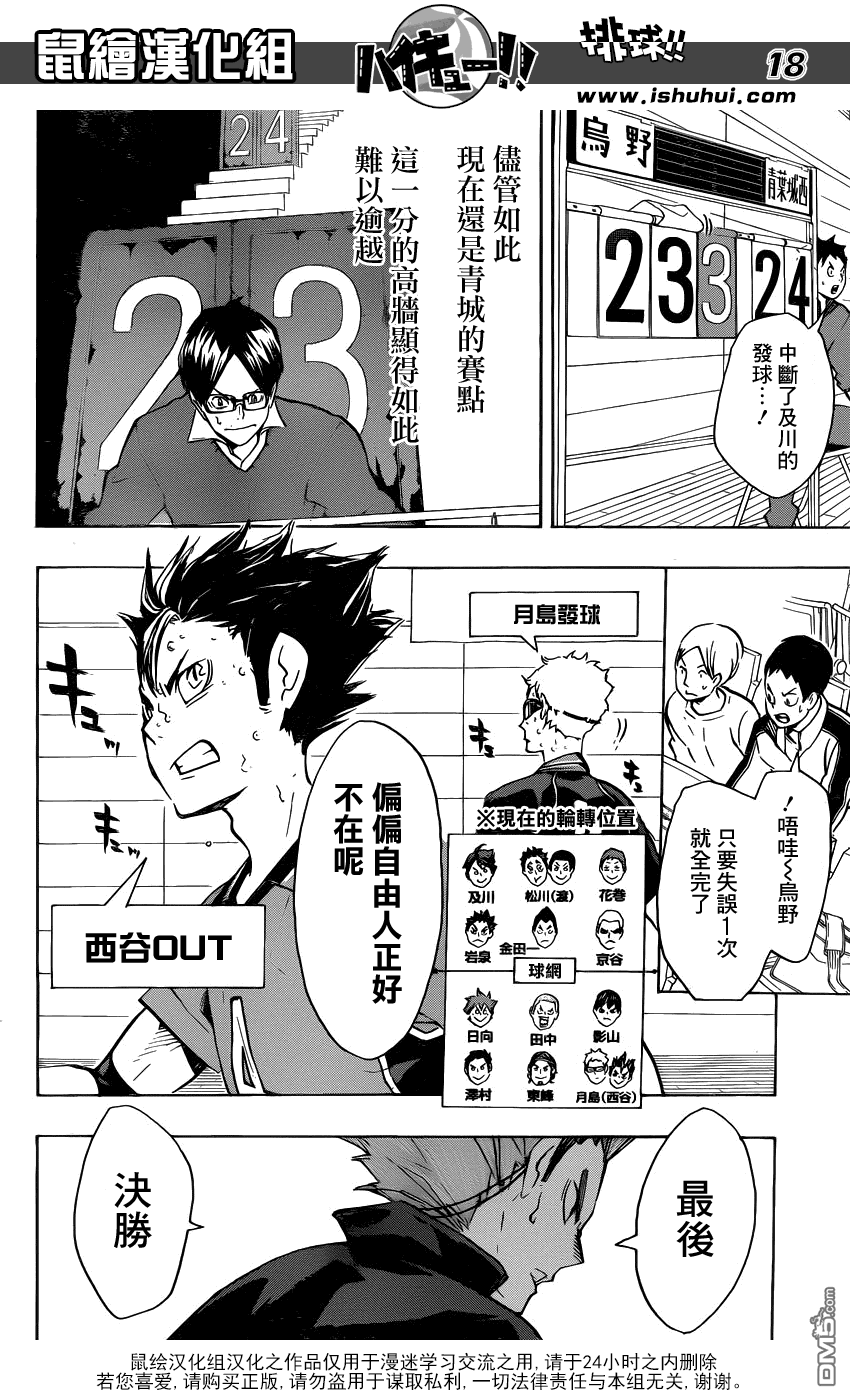 🍝排球 第144话 极限开关 第16页