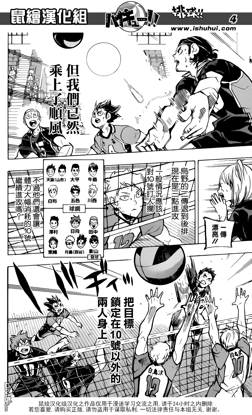 🍝排球 第171话 尽是争强好胜之辈 第4页