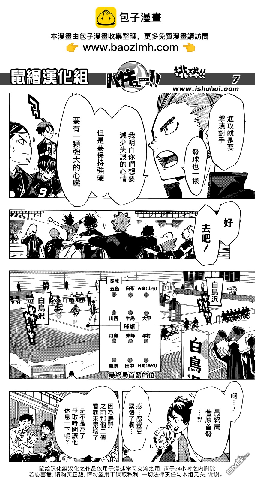 🍝排球 第175话 学无止境 第7页