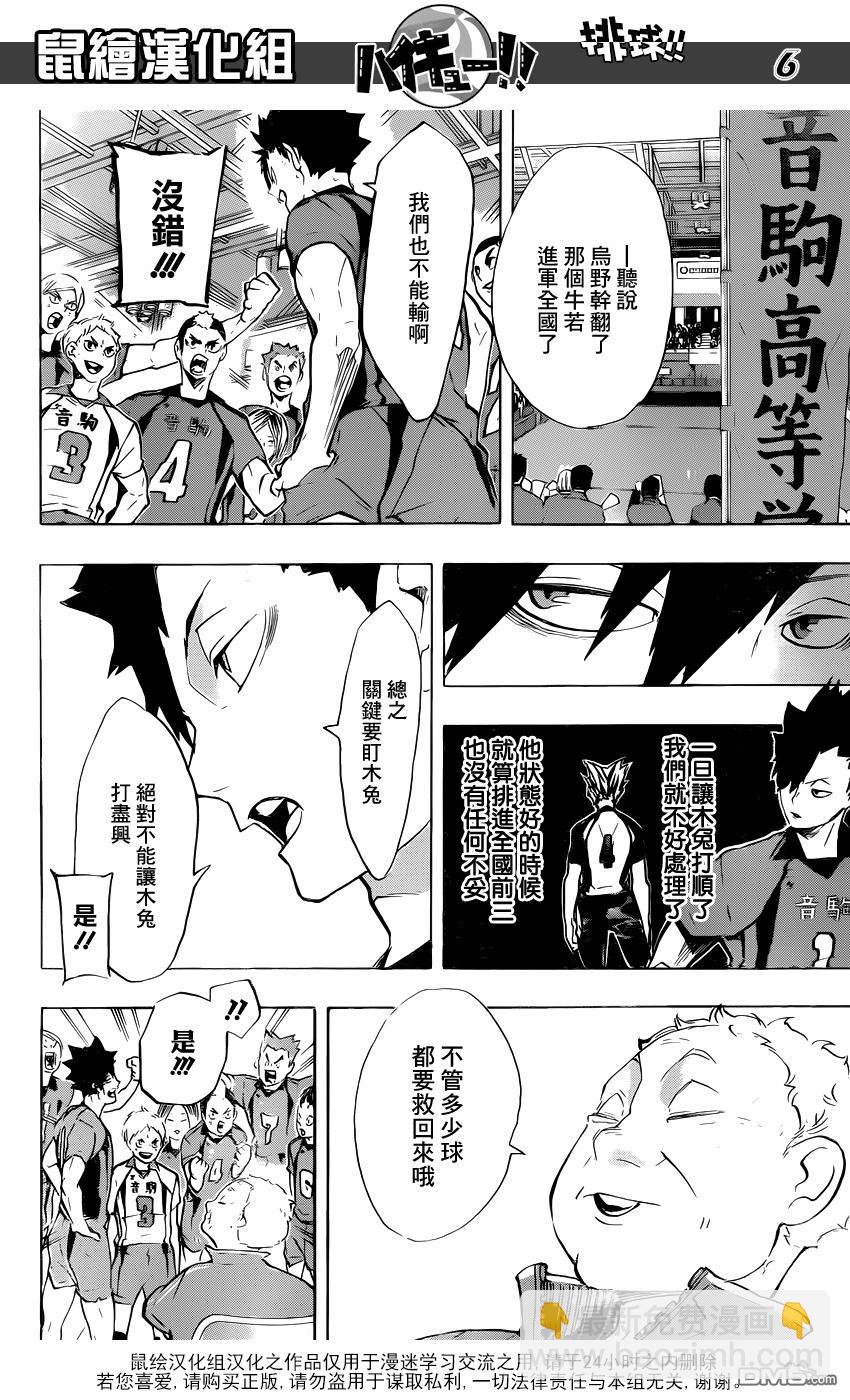 🍝排球 第191话 猫vs猫头鹰 第6页