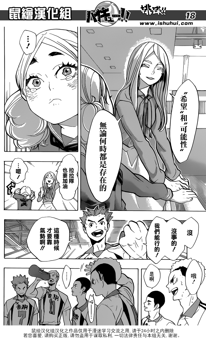 🍝排球 第199话 动摇 第18页