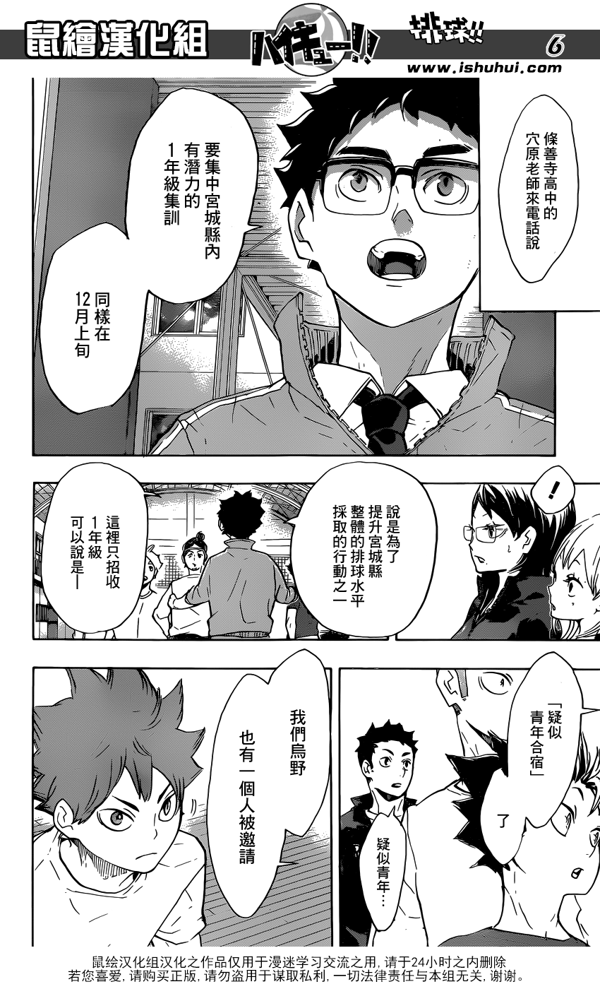 🍝排球 第208话 初雪 第6页