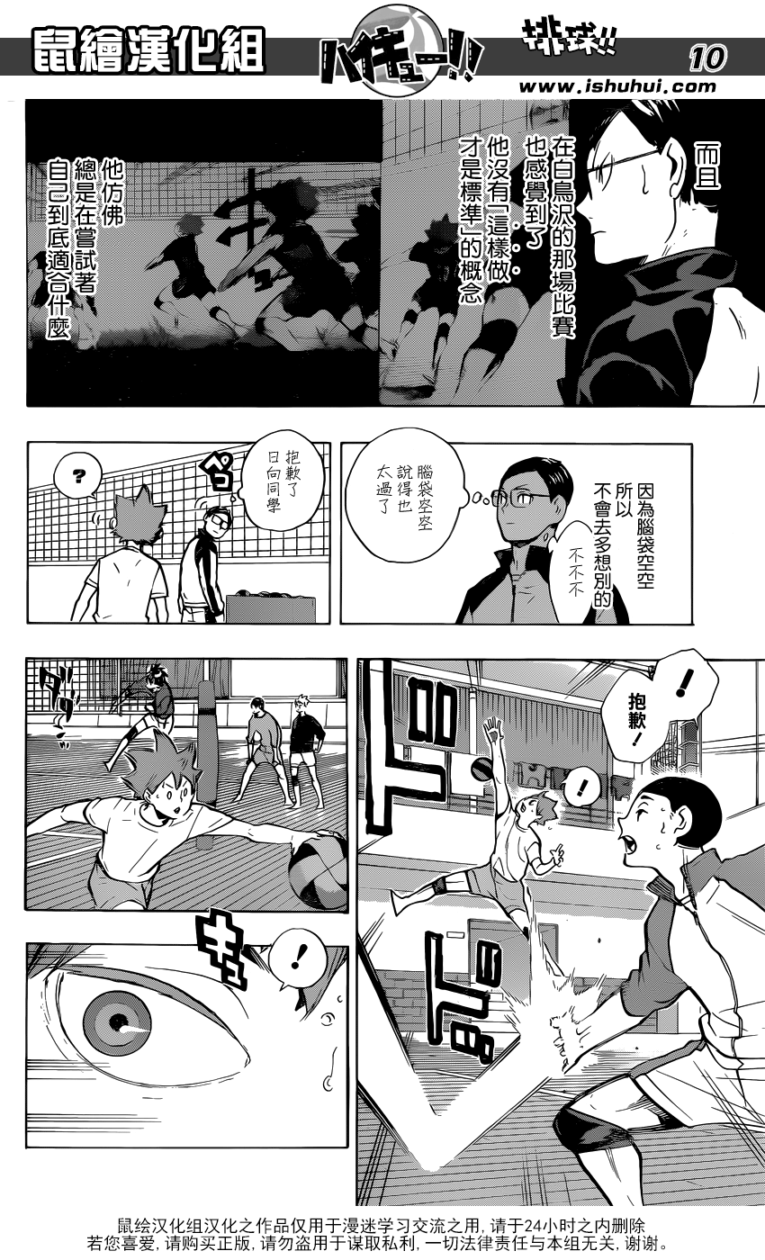 🍝排球 第214话 妖怪们 第10页