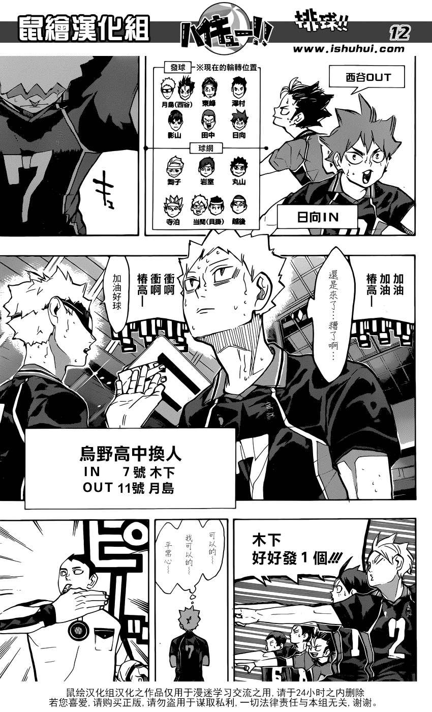 🍝排球 第238话 攻防 第11页