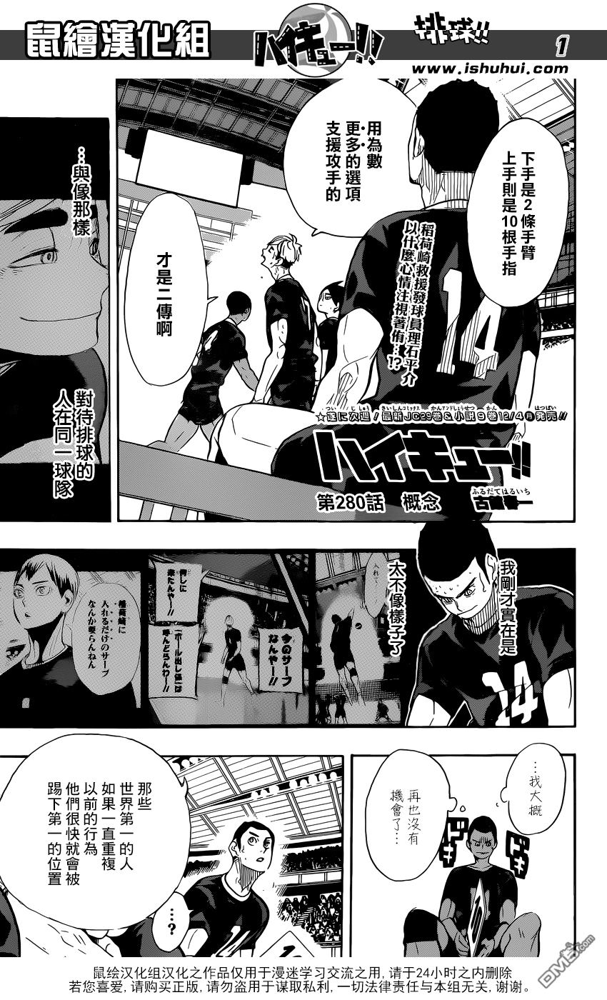 🍝排球 第280话 概念 第1页