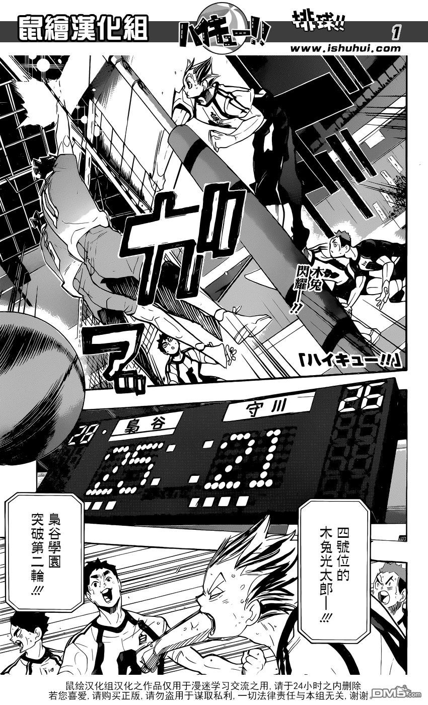 🍝排球 第292话 一如既往的夜晚也独一无二 第1页