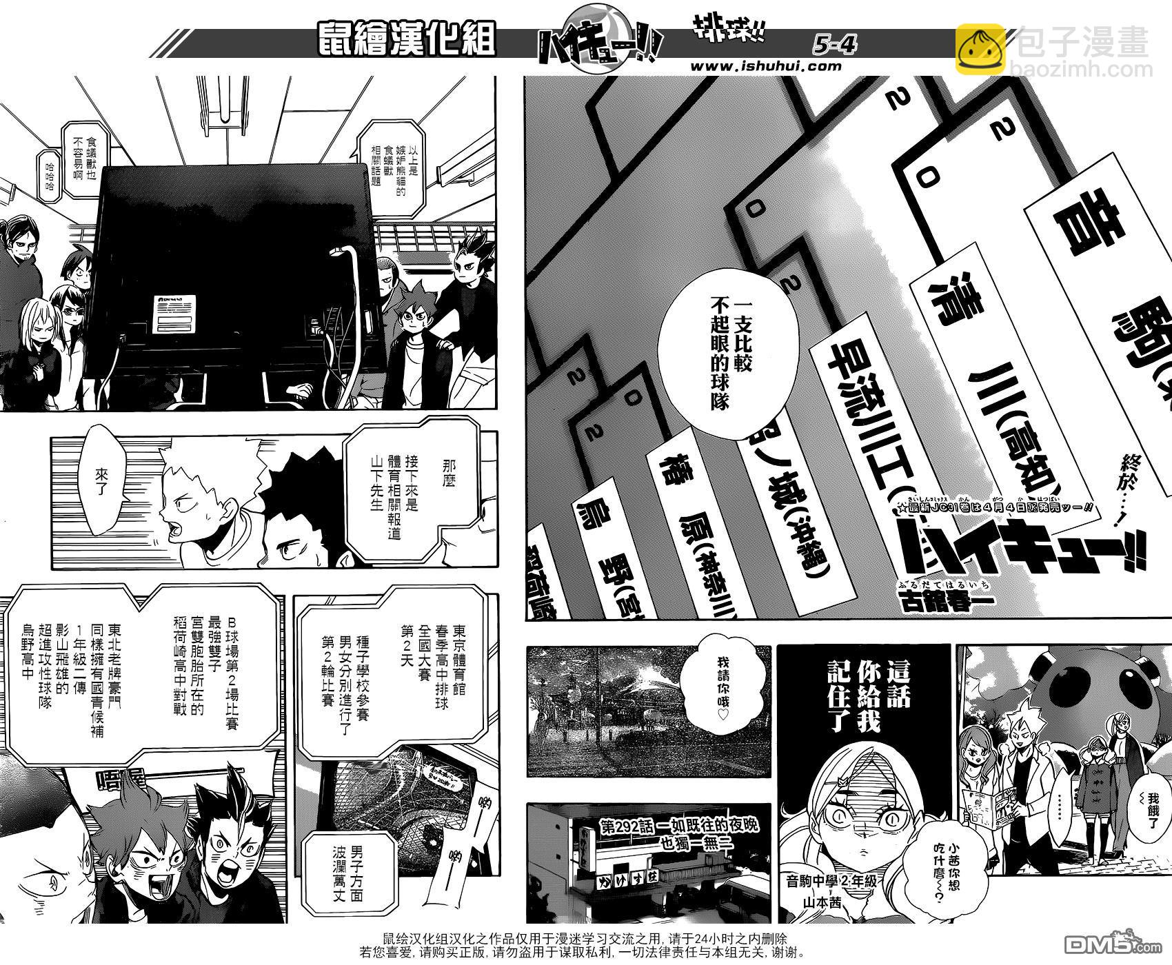 🍝排球 第292话 一如既往的夜晚也独一无二 第4页