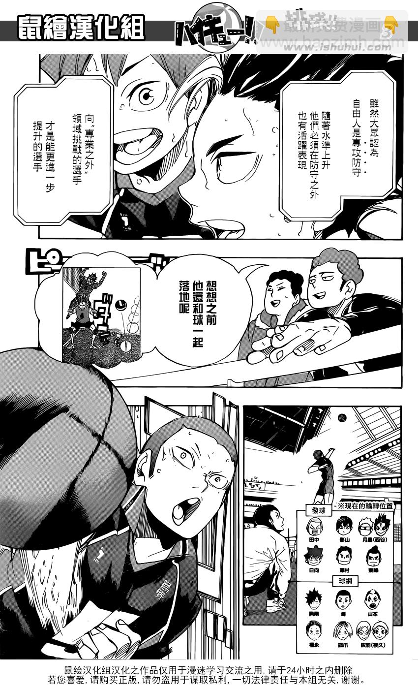 🍝排球 第296话 同时进行 第3页