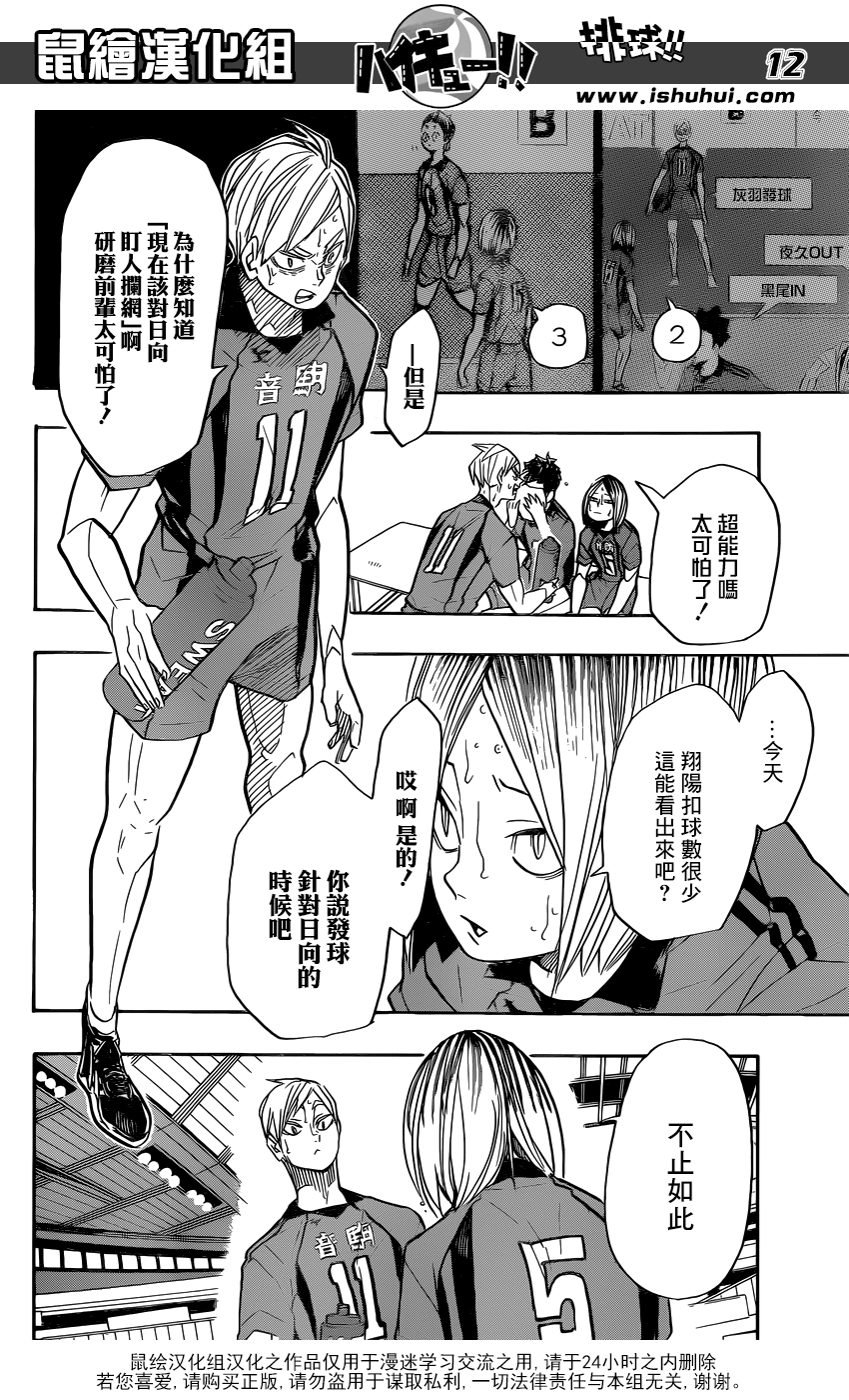 🍝排球 第310话 鸟笼 第12页