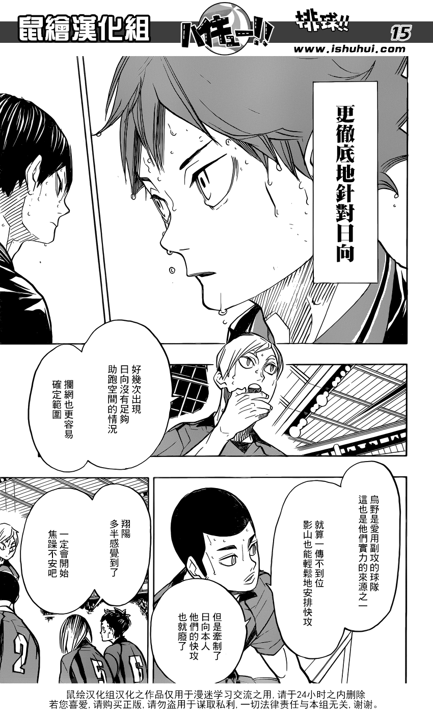 🍝排球 第310话 鸟笼 第15页