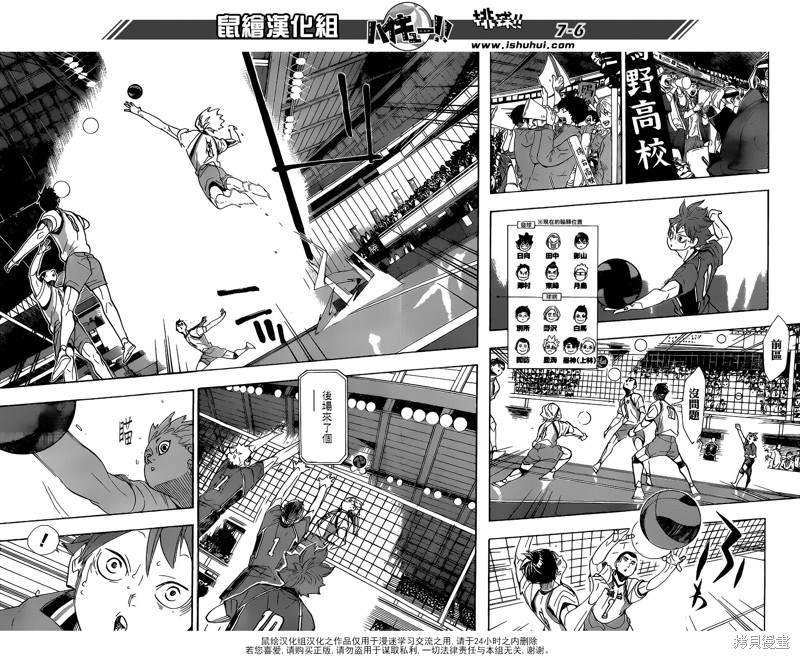 🍝排球 第344话 里碑 第6页