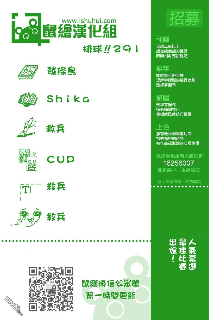 🍝排球 第346话 打算 第1页