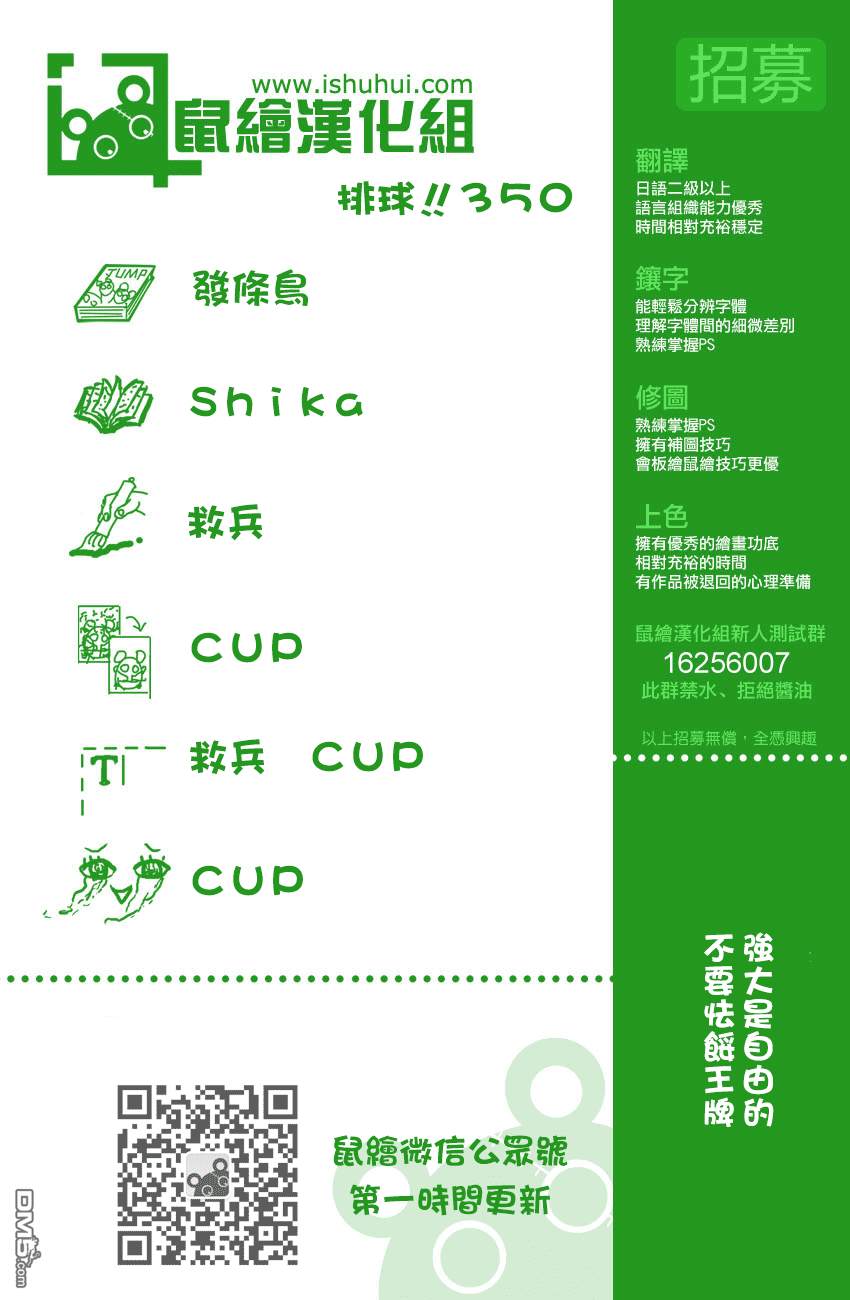 🍝排球 第350话 自由与不自由 第1页