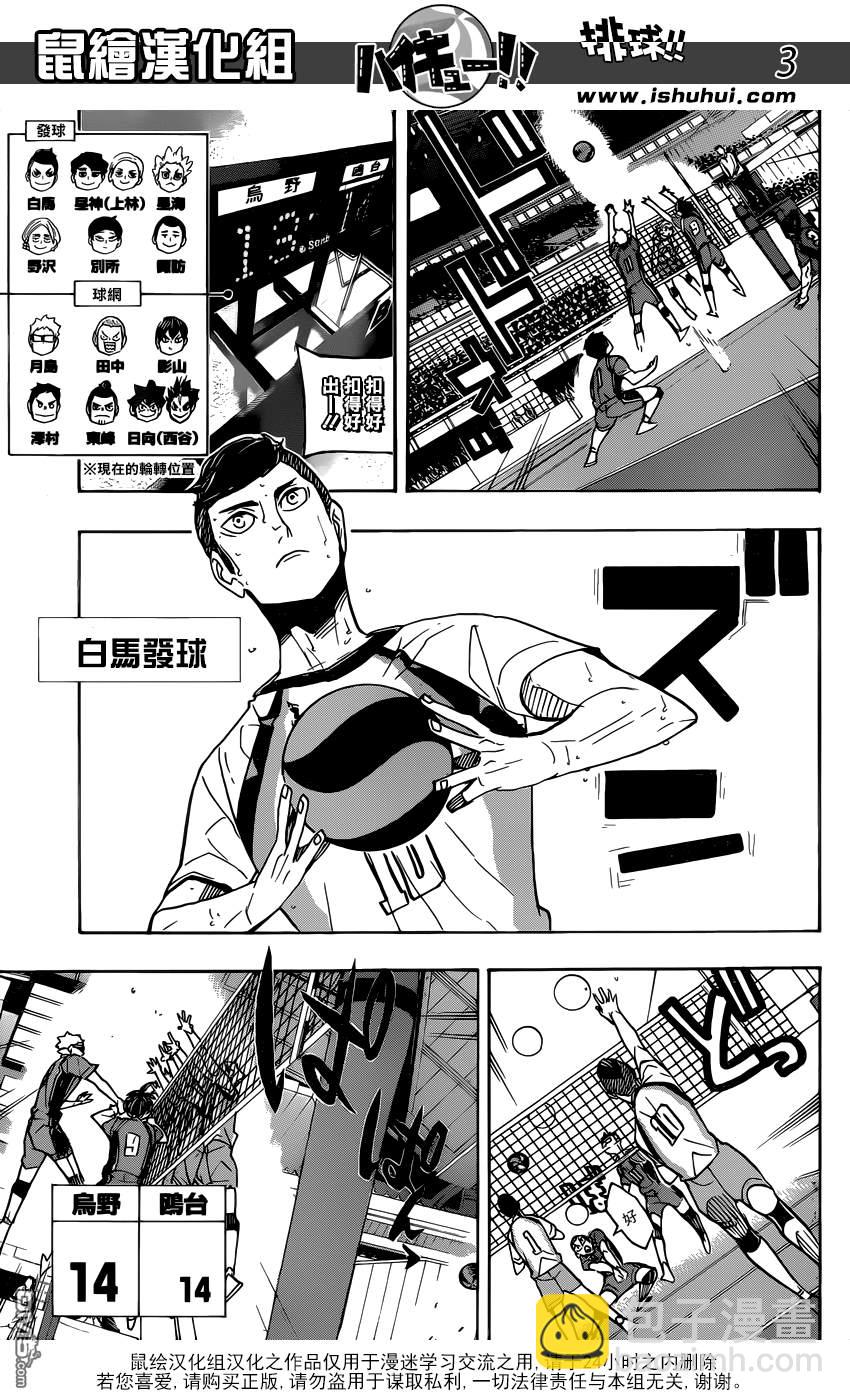 🍝排球 第350话 自由与不自由 第4页