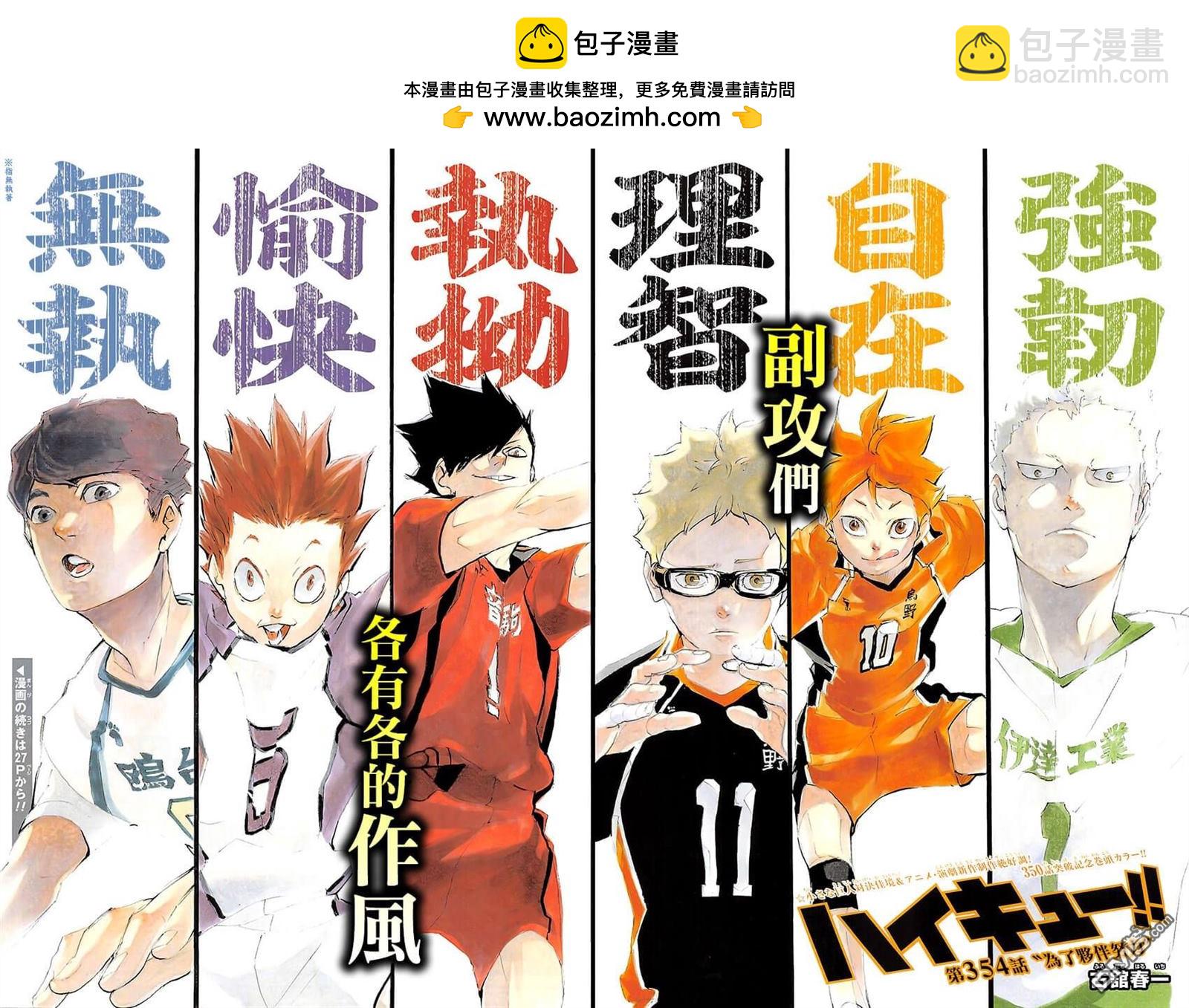 🍝排球 第354话 为了伙伴努力 第3页