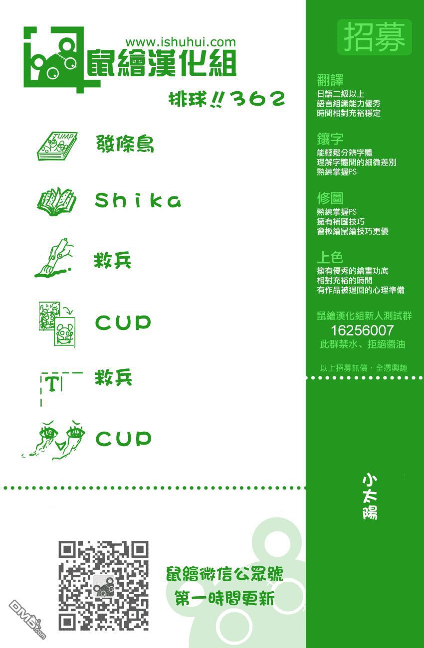 🍝排球 第362话 小巨人之战 第1页