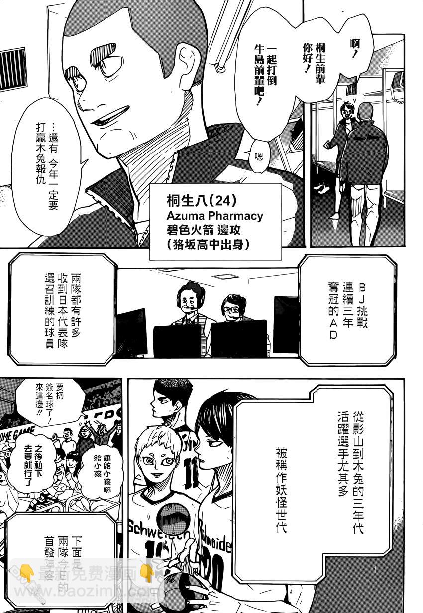 🍝排球 第380话 打招呼 第3页