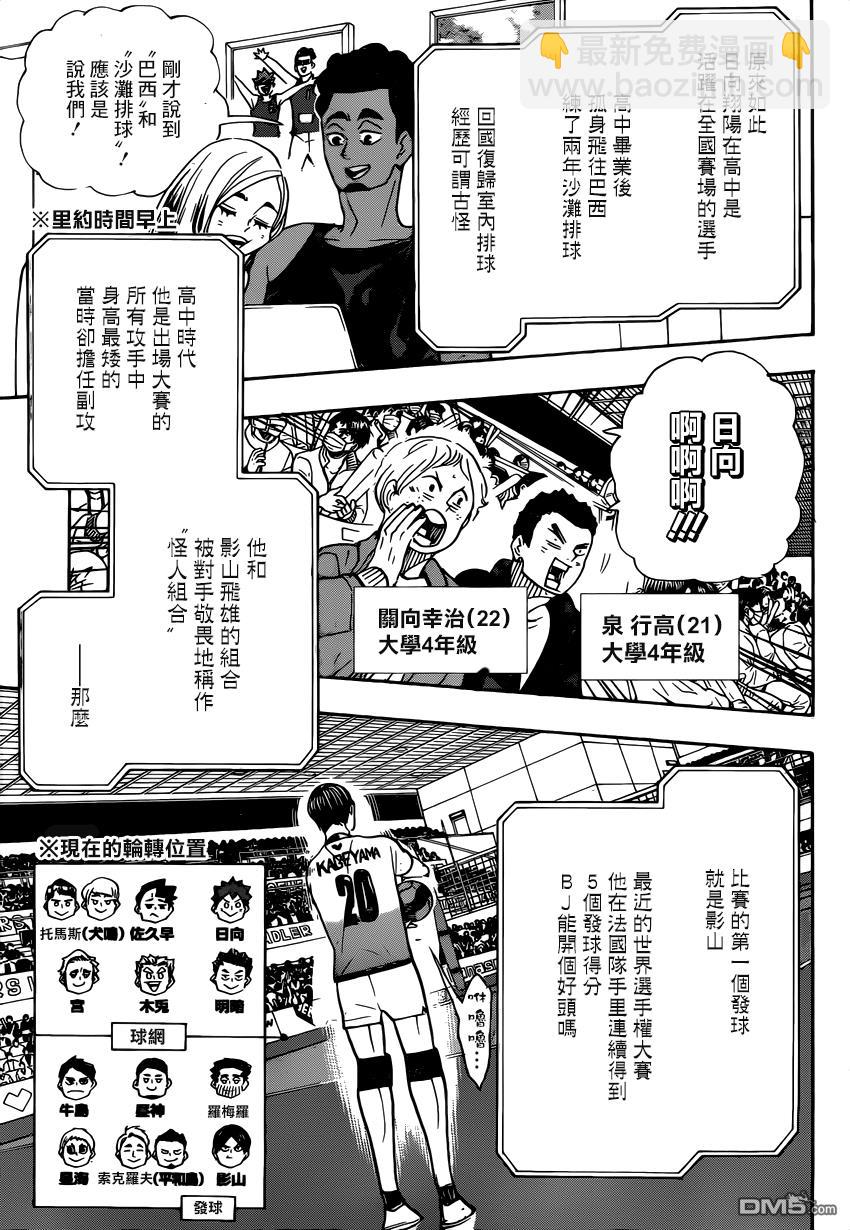 🍝排球 第380话 打招呼 第7页