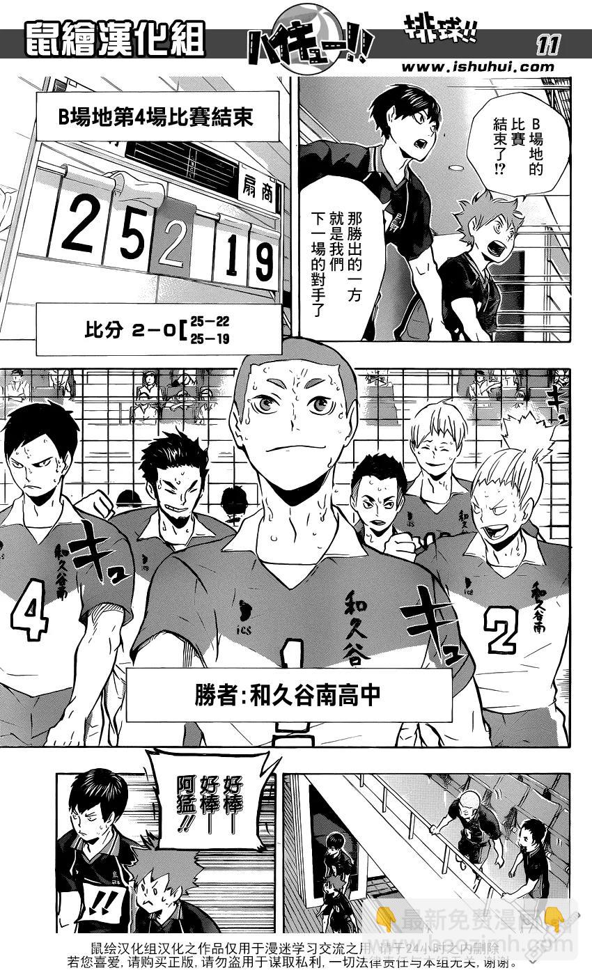 🍝排球少年！！ 第115话 下一场 第11页
