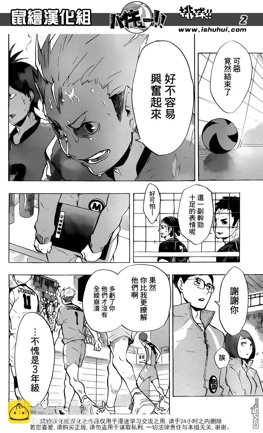 🍝排球少年！！ 第115话 下一场 第2页