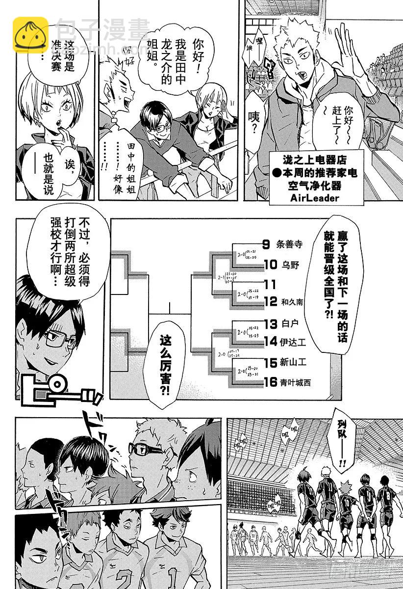 🍝排球少年！！ 第129话 新生・乌野 第6页