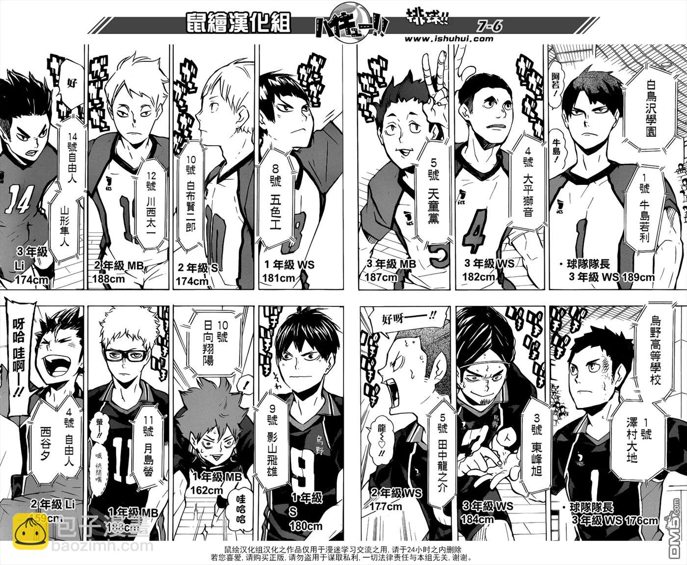 🍝排球少年！！ 第151话 决赛新手 第6页
