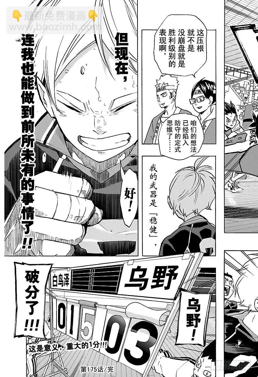 🍝排球少年！！ 第175话 总有新改变 第21页